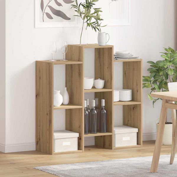 vidaXL Sideboard Artisan-Eiche 90 x 30 x 90 cm 8000411