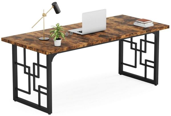 Tribesigns Schreibtisch Schreibtisch, computertisch PC Tisch 160 x 80 x 75 cm