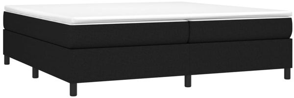 Boxspringbett Schwarz 200x200 cm Stoff [3120888] Bild 3