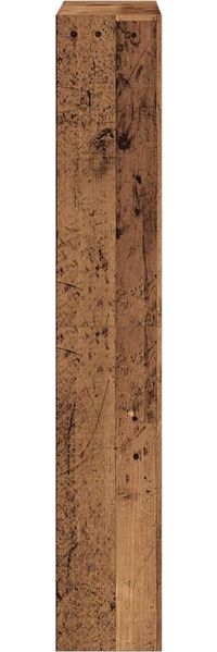 vidaXL Schuhschrank mit Regal Altholz 80 x 21 x 125,5 cm Holzwerkstoff 869102 Bild 8