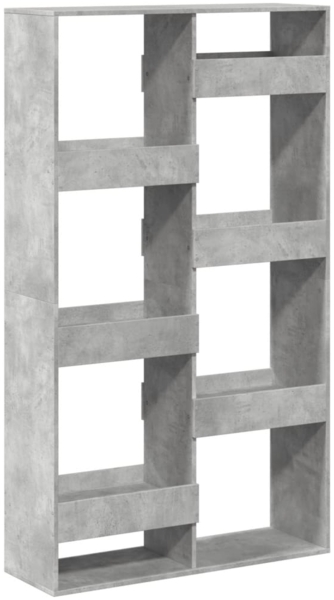 vidaXL Bücherregal Betongrau 100x33x175 cm Holzwerkstoff 3309405