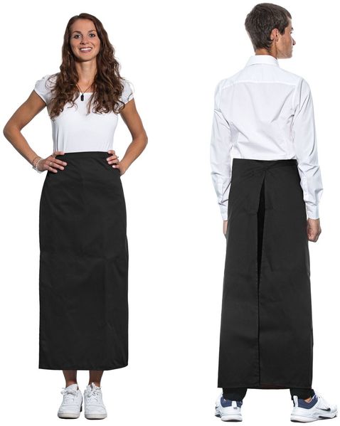 ZOLLNER Kochschürze, (1-tlg), 95 x 100 cm, 65% Polyester, 35% Baumwolle, vom Hotelwäschespezialisten