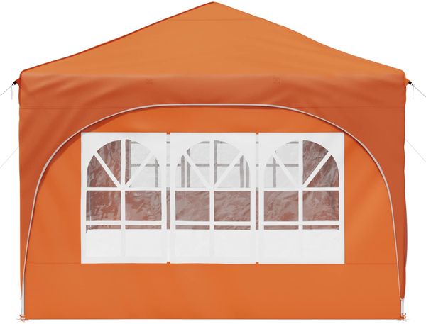 vidaXL Pop-up Partyzelt 575 x 288 x 245 cm Orange Oxford-Stoff 42019910 Bild 7