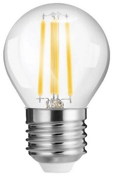 V-TAC LED-Leuchtmittel 4W E27 Mini LED Filament Leuchtmittel Birne Leuchte, 10 St, Neutralweiß, Form G45, 430 Lumen, Eck klar Glas, E27 Edison Gewinde 10er set