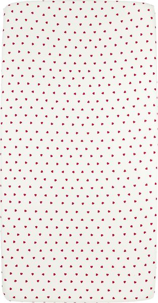 Meyco Spannbettlaken Print - Jersey - Sweet Heart