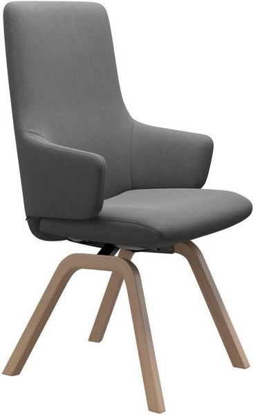 Stressless® Polsterstuhl Laurel, High Back mit Armlehne, Größe L, mit schräggestellten Beinen