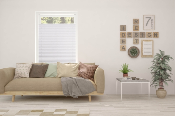 ondeco Plissee auf Maß Crushed-optik für alle Fenster innen, Montage in Glasleiste mit Spannschuh, Sonnenschutz-Rollo, Lichtschutz und blickdicht, Weiß, B): 71-80 cm, H): 40-100 cm Bild 8