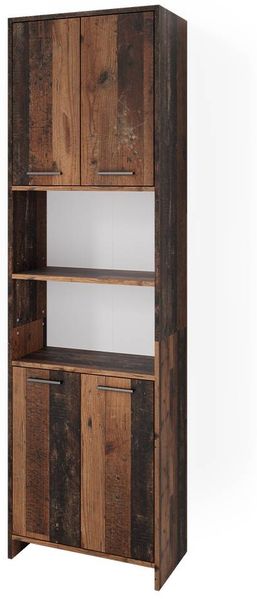 Badschrank Maris Eiche rustikal 56.1 x 190 cm Vicco