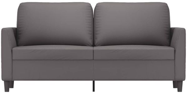 vidaXL 2-Sitzer-Sofa Grau 140 cm Kunstleder 359335 Bild 3