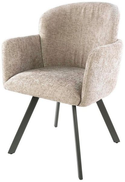 LEVEN Lifestyle Drehstuhl 2´er Set Esszimmerstuhl DARVIN drehbar 360° Stühle