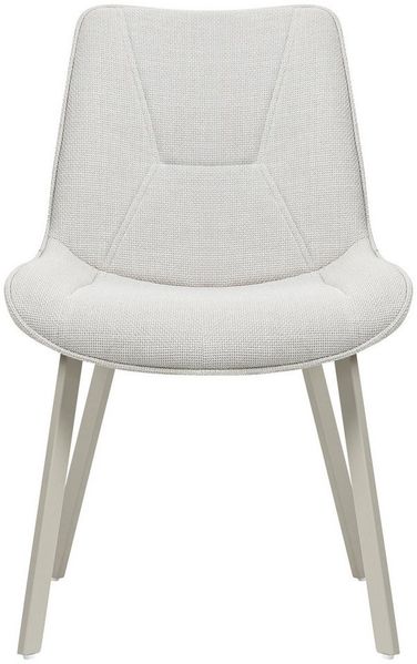Duo Collection Esszimmerstuhl Mila (Set, 4 St), mit hellem Gestell in kaschmir Farbe