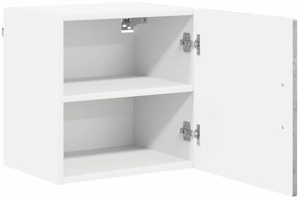 vidaXL Wandschrank PORTO Beton Grau 40 x 31 x 40 cm Holzwerkstoff 885231 Bild 5