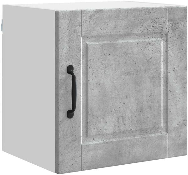 vidaXL Wandschrank PORTO Beton Grau 40 x 31 x 40 cm Holzwerkstoff 885231 Bild 2