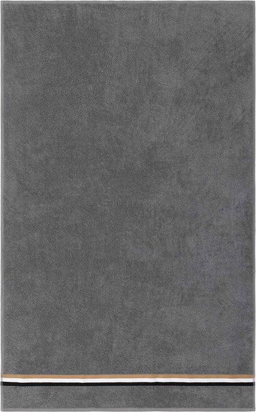 BOSS Badetuch - BLINEA, Duschtuch, Frottier, Baumwolle Grau (Magnet) 90x150 cm