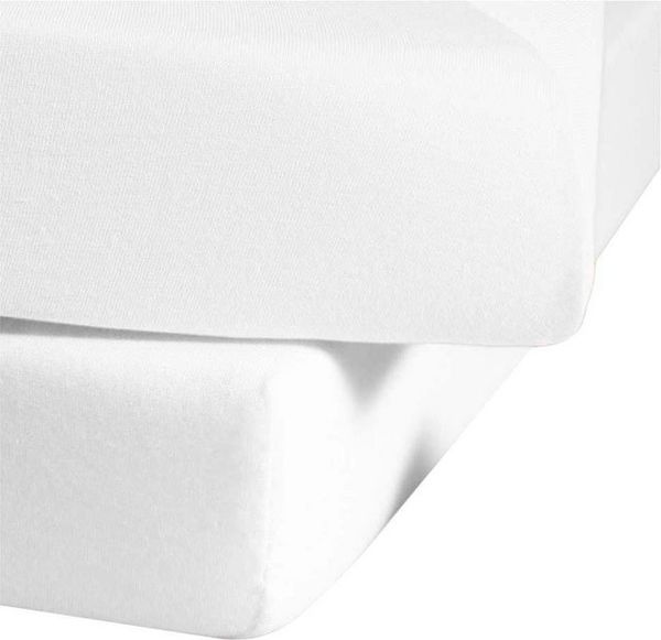 fleuresse Single Jersey Spannbettlaken Jenny C 100x200 cm Weiß Bild 4