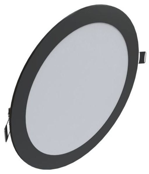Synergy 21 LED Ultra Slim LED Panel Light V6 24W dual white (CCT) Schwarz 24V