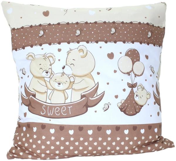 Primawela Kissenbezüge Baby Kinder Kissenbezug 80 x80 cm Kissenhülle Bezug für Kissen