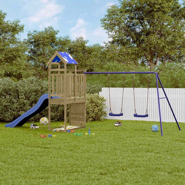 vidaXL Spielturm Imprägniertes Kiefernholz 3279189