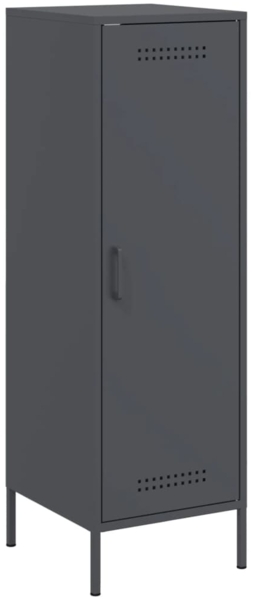 vidaXL Highboard Anthrazit 36x39x113 cm Stahl 843008