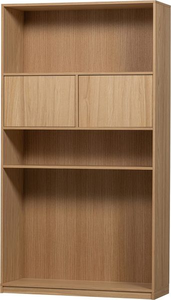 Modulschrank Modulair Eiche, modern mit Push-to-Open, Natur, 199x110 cm, FSC-zertifiziert