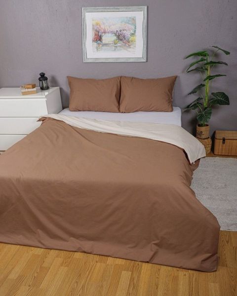 RAIKOU Bettwäsche Sets 135x200, 200 x 200,200 x 220 cm, 240x220 cm, 2 Kissenbezüge 80x80 cm, 100% Baumwolle, 3 teilig, Grün, Braun, Blau, Grau