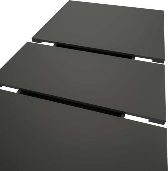 Esstisch Motion ausziehbar, Weiß/Grau, 150-190 cm, X-Fußgestell Bild 6