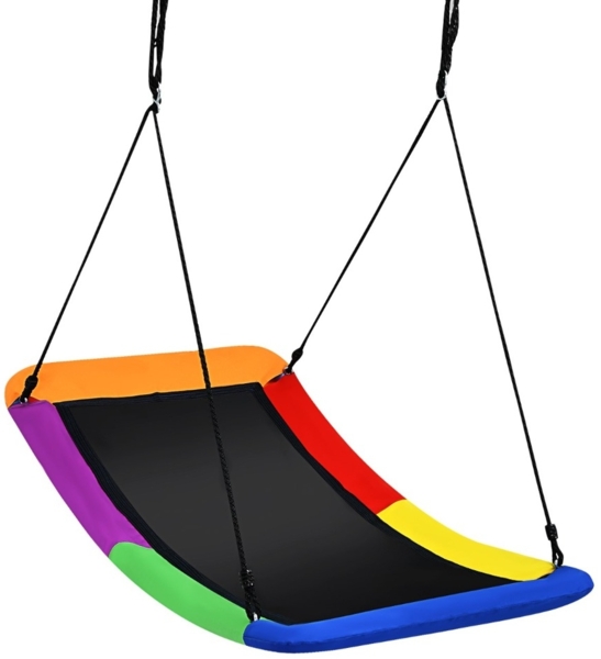 Baumschaukel Mehrkindschaukel Gartenschaukel für Kinder 83 x 155 cm Bunt Bild 2