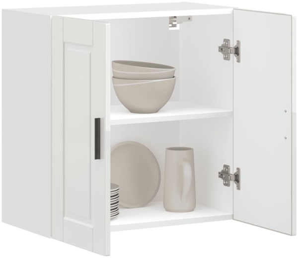 vidaXL Küchen-Hängeschrank Porto Hochglanz-Weiß Holzwerkstoff 854059 Bild 3