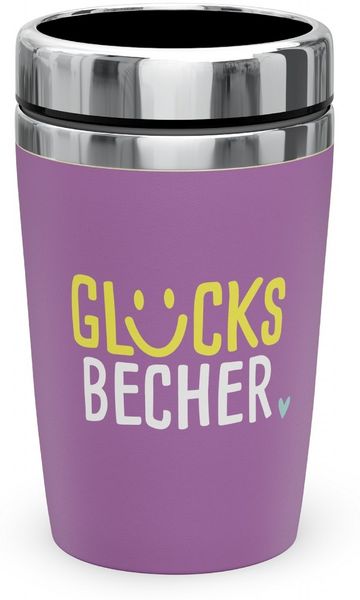 Thermobecher Isolierbecher Kaffeebecher To Go 240ml la vida Violett 3882741