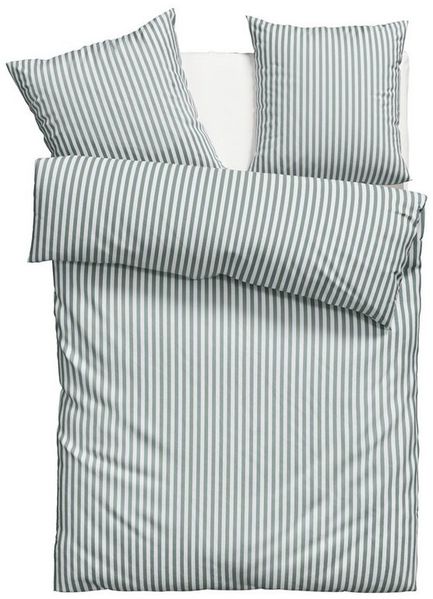LeGer Home by Lena Gercke Bettwäsche Linnea, Renforcé, 2 teilig, aus 100% Baumwolle, Streifendesign