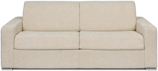 Vente-unique - CALITO Sofa Stoff Beige - B 223 cm94 cm x H 97 cm x L 216 cm