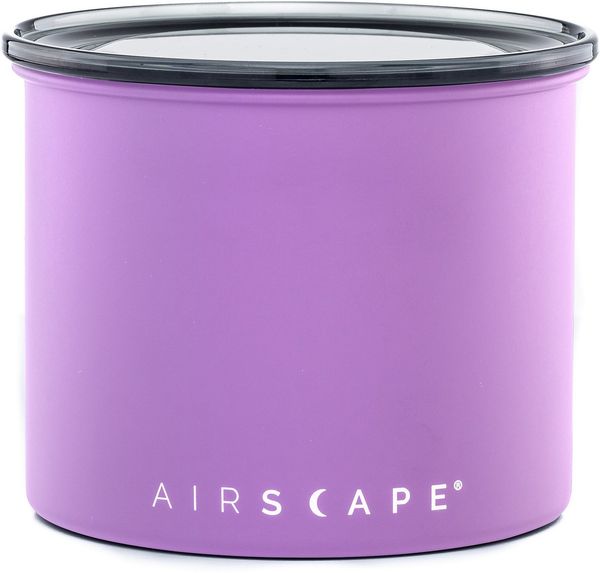 Airscape Edelstahl Kaffeedose Vorratsdose luftdicht 946ml lavendel matt AS3004