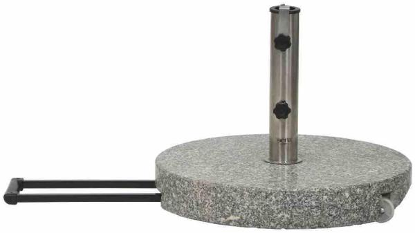 Siena Garden Schirmständer GRANIT, 40 kg, Ø 50x7,5 cm 431522