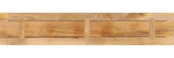 vidaXL Tischplatte 140x20x2,5 cm Rechteckig Raues Massivholz Mango 371288 Bild 5