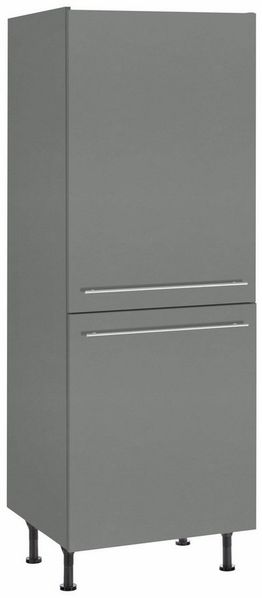 OPTIFIT Kühlumbauschrank Bern 60 cm breit, 176 cm hoch, höhenverstellbare Stellfüße, Nischenmaß 88