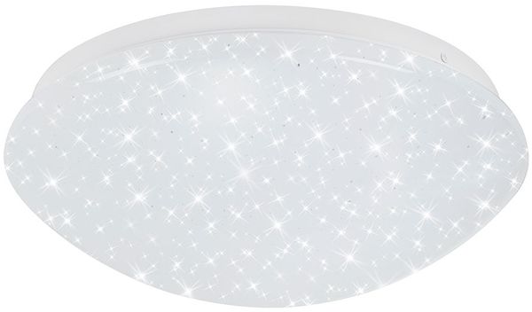 LED Deckenleuchte, Sterneneffekt, CCT, dimmbar, IP44, D 38,5 cm Bild 6