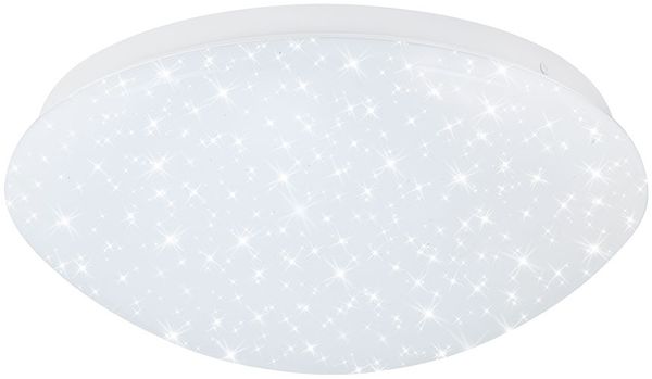 LED Deckenleuchte, Sterneneffekt, CCT, dimmbar, IP44, D 38,5 cm Bild 5