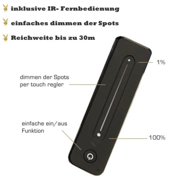 PLAYBOY - Kleiderschrank VICTORIA" mit 4 Türen und 3 Schubladen, sanft-schliessend, inkl Kleiderstange, Einlegeböden und LED-Beleuchtung, Walnuss-Dekor/Grau, Retro-Design" Bild 5