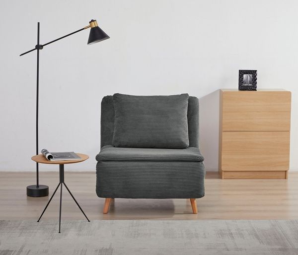 OTTO home Sessel AINSLEY - OTTO. Verlässliche Qualität, wandelbar zum Gästebett, Schlafliege, Webstoff u. Cord-Bezug