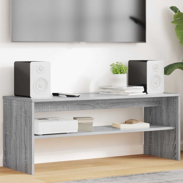 vidaXL TV-Schränk Graues Sonoma 100 x 35 x 40 cm Holzwerkstoff 8000313