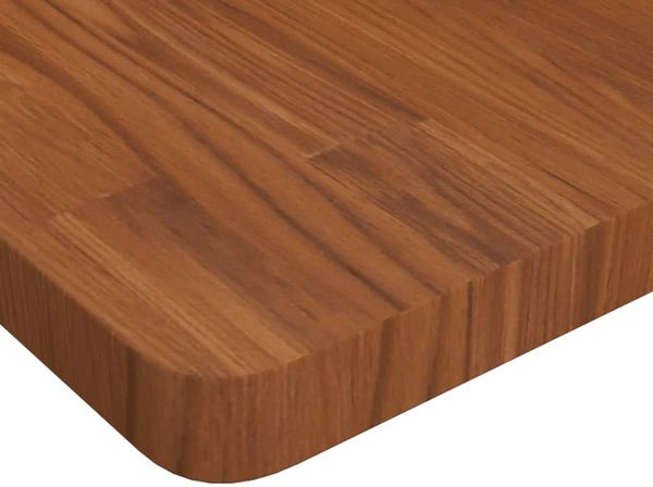 vidaXL Tischplatte Quadratisch Dunkelbraun 50x50x4cm Behandelte Eiche 343075 Bild 3