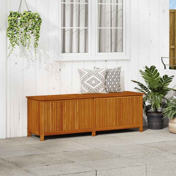 vidaXL Garten-Aufbewahrungsbox 175x50x58 cm Massivholz Akazie 316499