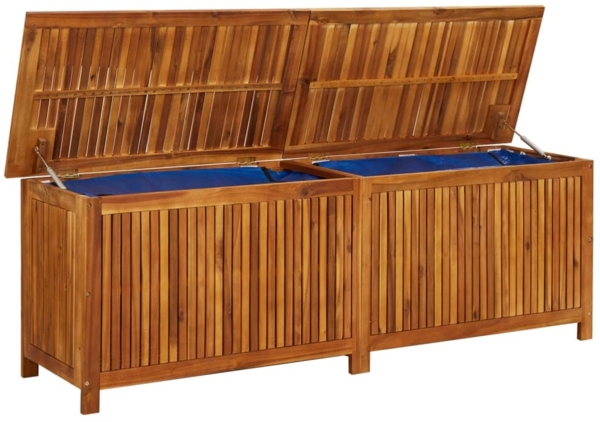 vidaXL Garten-Aufbewahrungsbox 175x50x58 cm Massivholz Akazie 316499 Bild 5