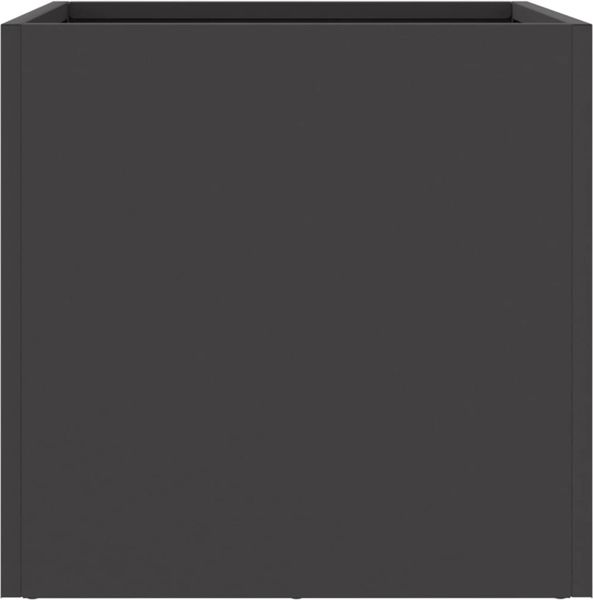 vidaXL Pflanzkübel Schwarz 32x30x29 cm Stahl 841535 Bild 6
