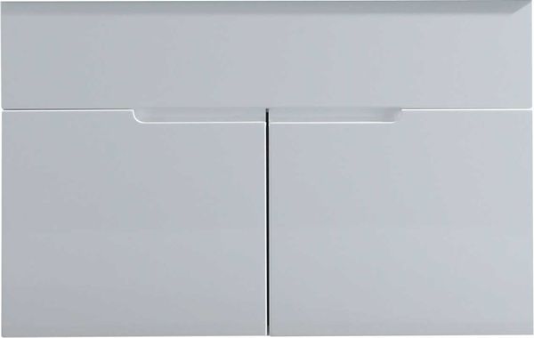 Waschbeckenunterschrank Spirit / Spice, Holzwerkstoff, Weiß, 80 x 54 x 46 cm