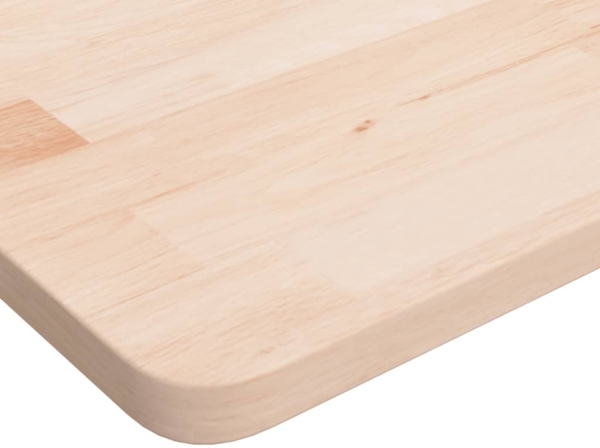 vidaXL Waschtischplatte mit Halterung Stahl und Massivholz Eiche 3302386 Bild 9