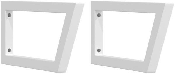 vidaXL Waschtischplatte mit Halterung Stahl und Massivholz Eiche 3302386 Bild 6