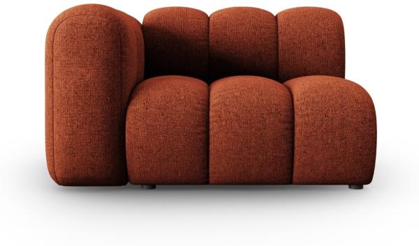 Micadoni Modul Lupine 1-Sitzer Links Chenille Haga Terrakotta
