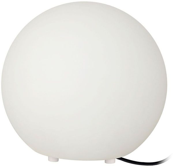 s.luce Globe pro langlebige Garten Außenkugel Weiß Weiß Ø 50cm