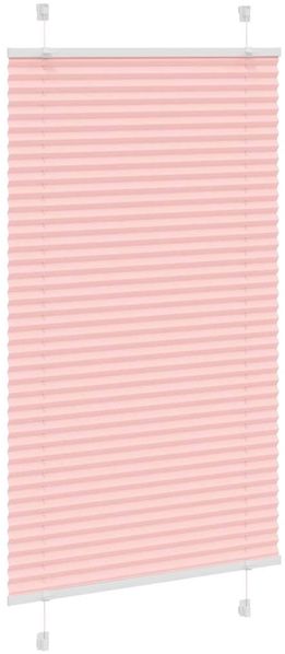 vidaXL Plissee Rosa 80x150 cm Stoffbreite 79,4 cm Polyester 4015445 Bild 3